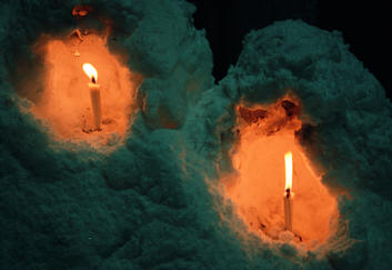 宇奈月温泉雪のカーニバルの写真